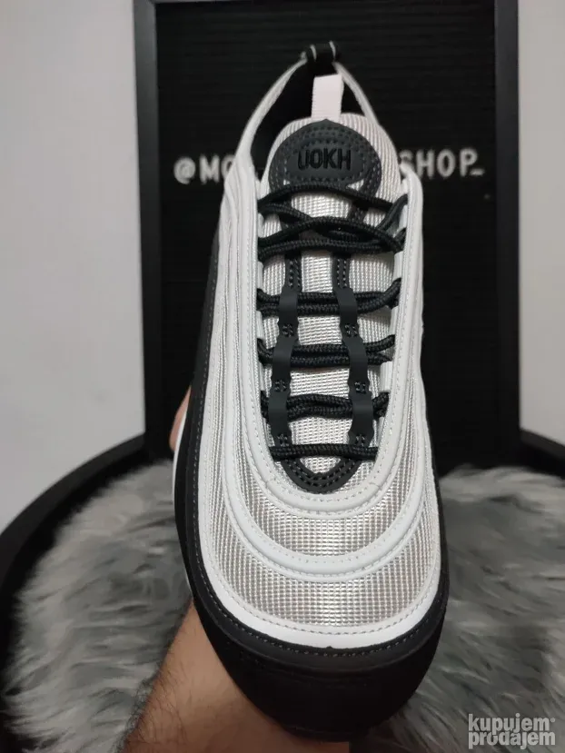 Nike Air Max 97 Panda Black White custom KupujemProdajem