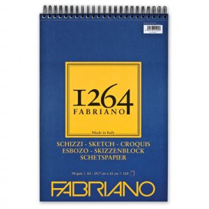 Blok Sketches spirala gore A3 120L 90g (natural grain)