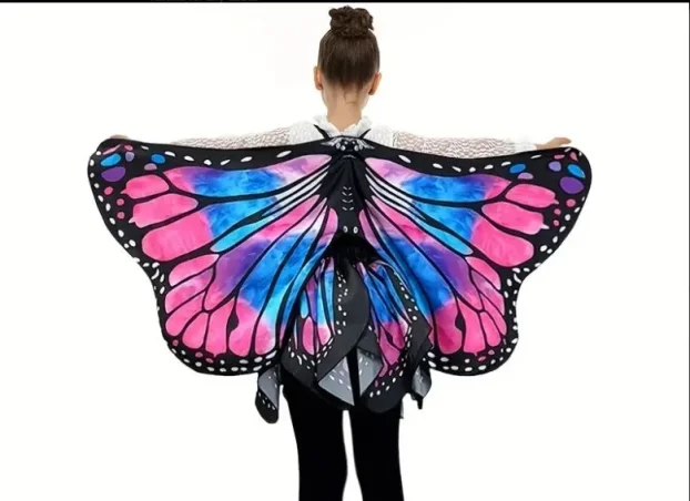 LEPTIR krila + suknja 2u1 - vila kostim za decu set broj 2