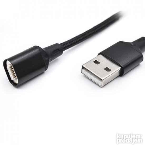 USB kabl magnetni na IP/Tip C/Mikro 1m Kettz