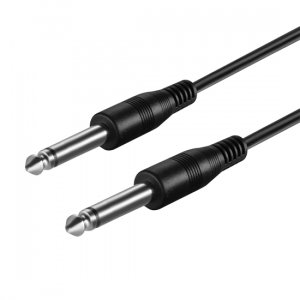 Audio AUX kabal 6.3mm 3m - Crna