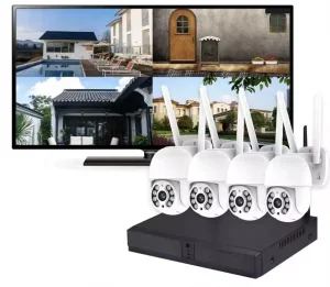 VIDEO NADZOR 4 kamera WIFI video nadzor PTZ video nadzor ip