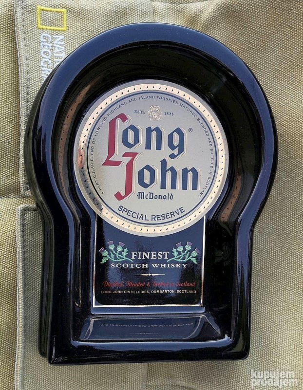 Long John McDonald Ceramic Ashtray 0,7kg