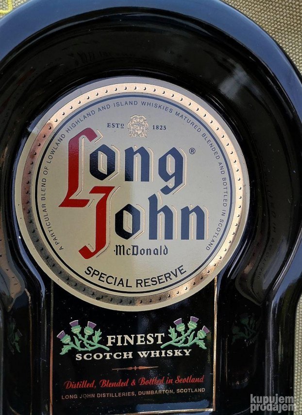Long John McDonald Ceramic Ashtray 0,7kg