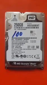 WD  black  250 GB SATA 2,5 inca  70 dana 100/100 Sentinel