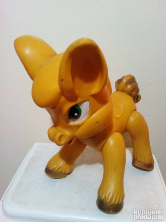 stara gumena igracka konj jugoplastika sfrj