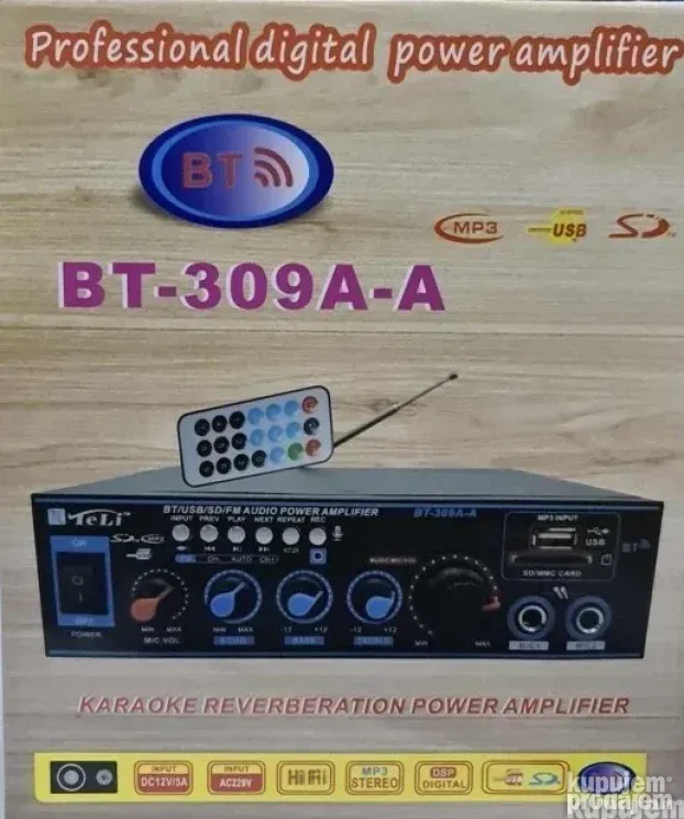 Digitalni plejer BT-309A-A-Bluetooth stereo-Resiver - KupujemProdajem