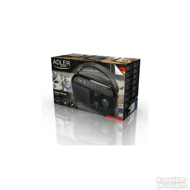Adler AD 1119 Portable Radio Black