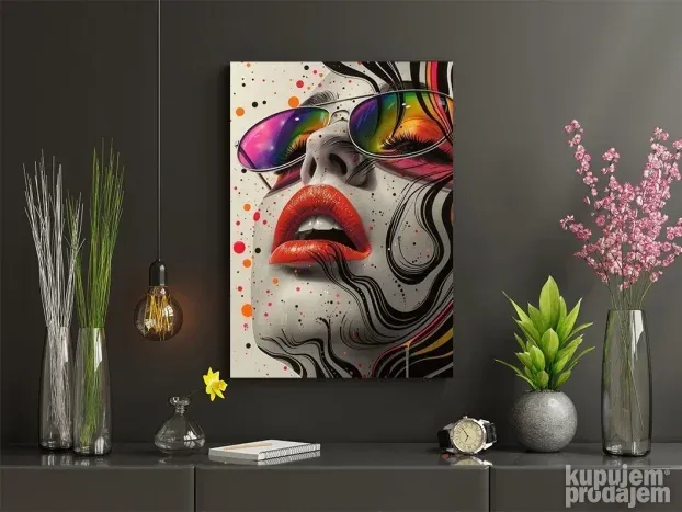 Lady - Multicolor Photo - Slika razne dimenzije