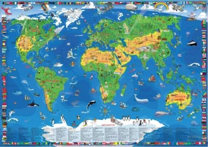 XXL - Decija karta sveta