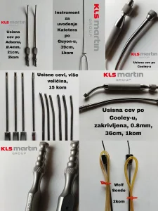 Hirurški instrumenti , Usisne cevi, Sonde