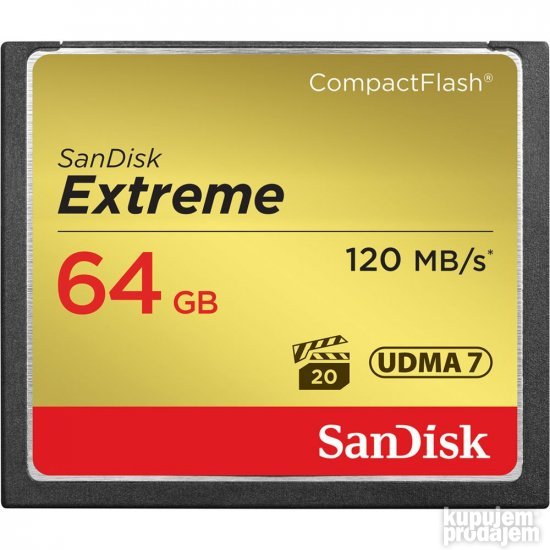 SanDisk SD SDXC 64GB Ultra 120MB/s