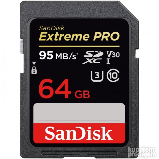 SanDisk SD SDXC 64GB Ultra 120MB/s