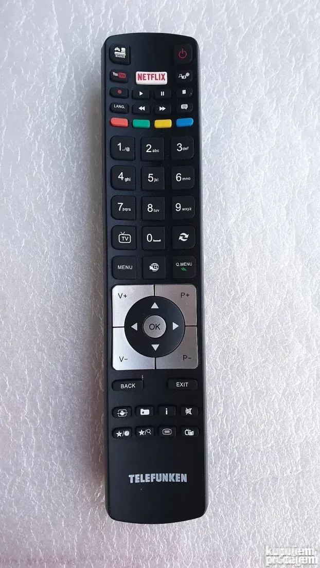 Original Daljinski za tv LED Telefunken smart