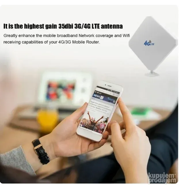 Eksterna Antena za 4 g Mifi veci model  Ts-9