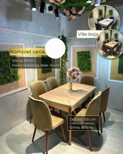 Stolovi i stolice kompleti