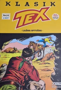 Tex klasik br. 43- Lažna optužba - Kolor u boji