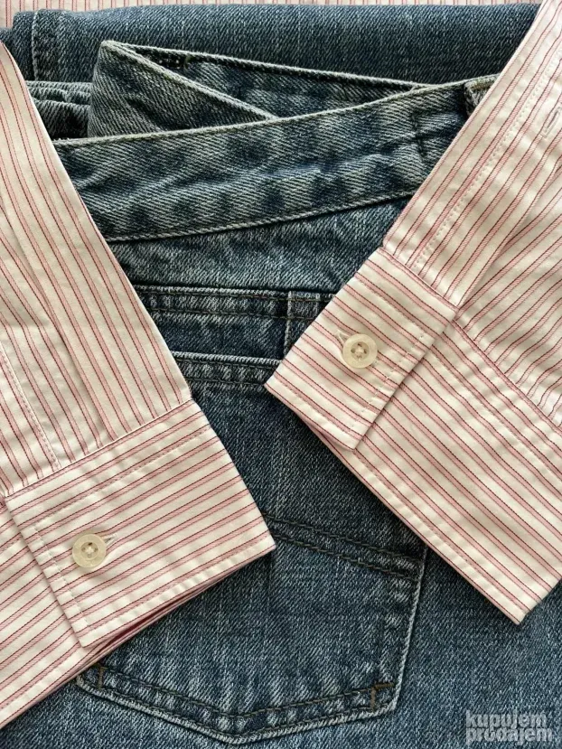 Moderan dezen sitnih prugica (L) Hugo Boss