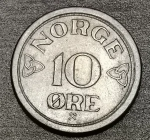 10 Ore 1957 Norveška