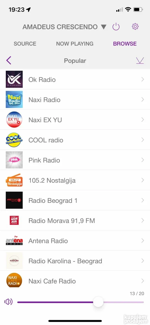 Amadeus Crescendo WiFi,Bluetoth,USB, Tivoli Pal+ sa Bluetoth