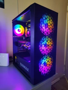 GAMING PC RYZEN 7 5700X RX 6600XT 16GB/512GB SSD