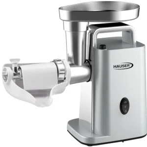Hauser Mg 800 Meat-grinder 300 W / 800 W Silver / White