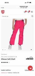 ellesse nove  ski pantalone za devojcice