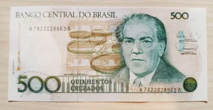 Brazil 500 cruzados, 1986 godina