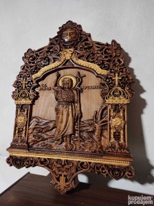 Sv. Jovan Krstitelj (Ikona - duborez)