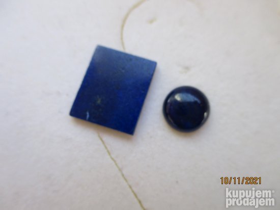 Lapis Lazuli Kamen za Muško/Žensko Prstenje ili Nakit 2 Koma