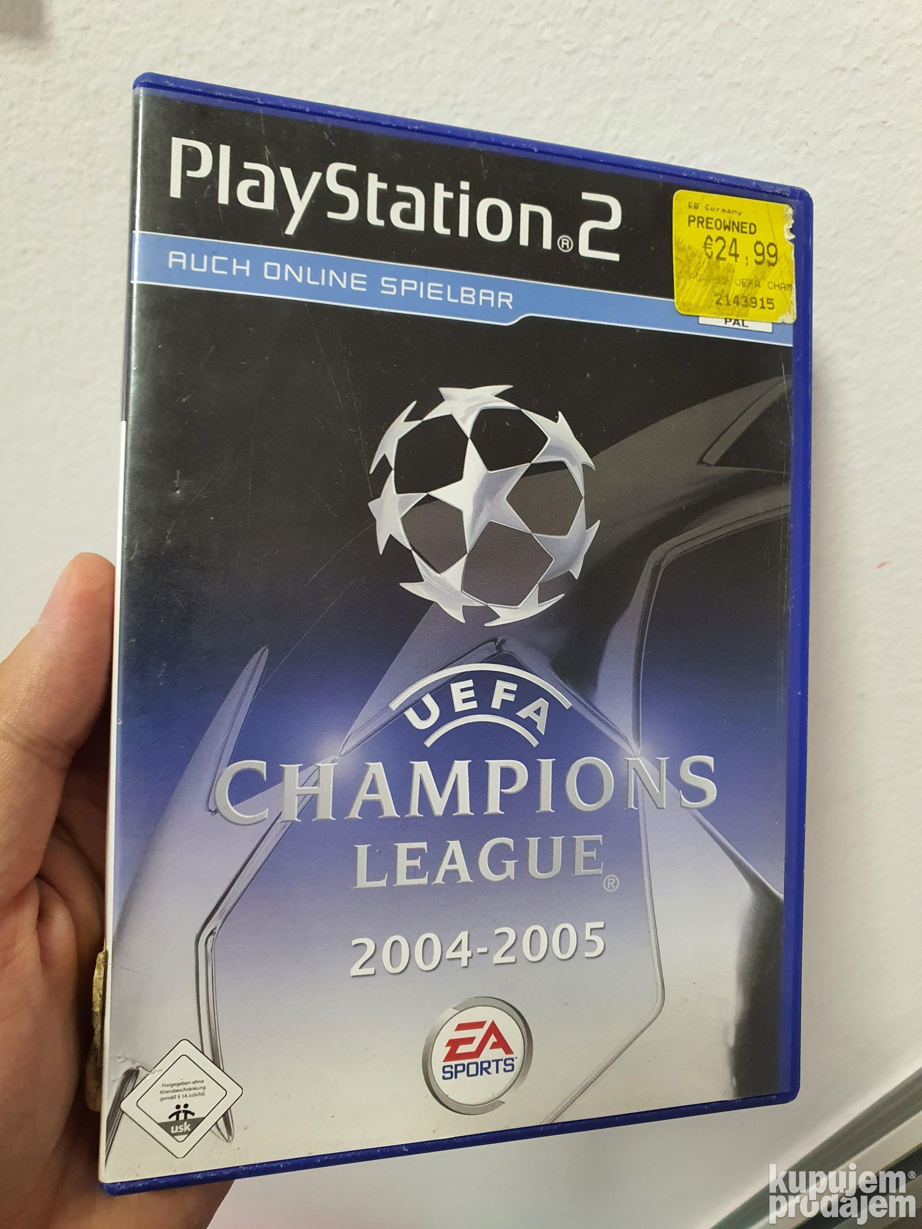 UEFA Champions League 2004-2005 para Playstation 2 (2005)