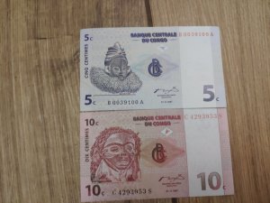 Novcanice Kongo - Congo unc