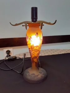 Gale lampa bez abažura 25 cm