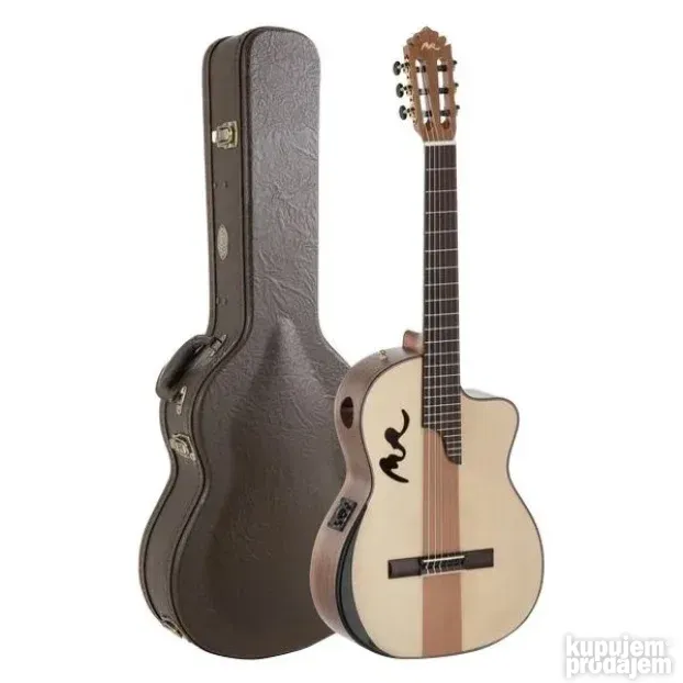 Manuel Rodriguez Cafe Cortado Curly Walnut Klasična Gitara