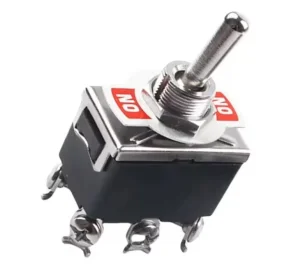 Vodootporni Prekidač sa Polugom ON-OFF-ON, 6 Pinova - 250V