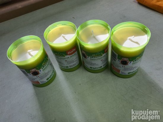 Bastenske Ekoloske svece Protv Insekata 4 Kom - BioGreen