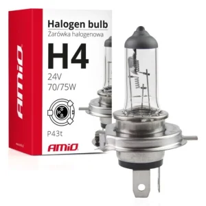 Sijalice H4, 24V 70/75W, (1 kom) - Amio 01267