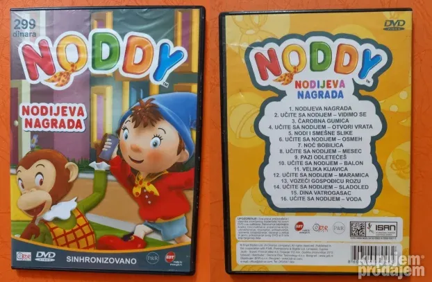Noddy razni dvd Nodi