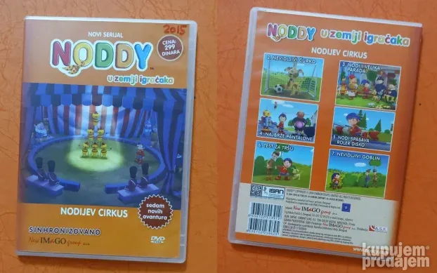 Noddy razni dvd Nodi