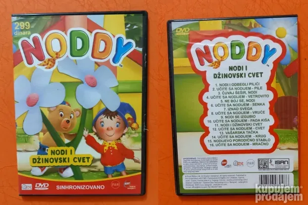 Noddy razni dvd Nodi