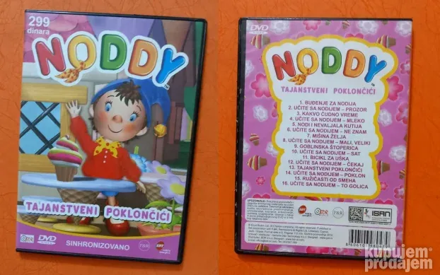 Noddy razni dvd Nodi