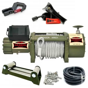 Vitlo za prikolice specijalna vozila Truck 31m 24V / 9979 kg