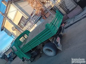 Prevoz peska šlunka nule dunavca