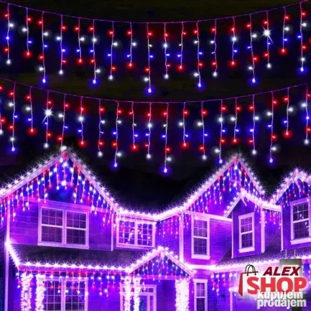 Svetleće LED Kuglice za spoljnu i unutrašnju dekoraciju Vi