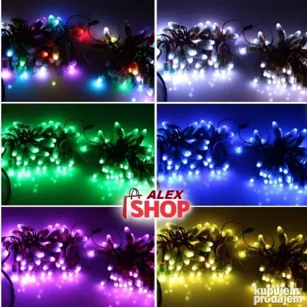 Svetleće LED Kuglice za spoljnu i unutrašnju dekoraciju Vi