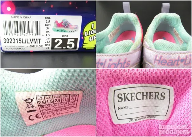 Skechers Energy Lights dečije patike N5518
