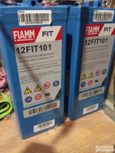 Solarni akumulatori Fiamm 101Ah -2kom - odlični