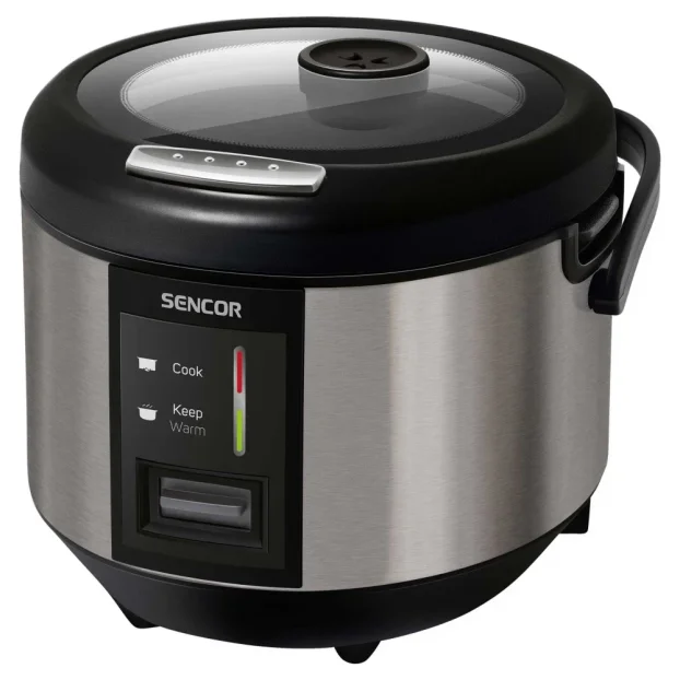SENCOR SRM 1890SS Rice cooker 700 830 W 1.8 l silver / black ...