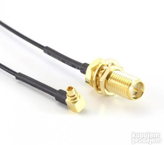 MMCX na RP-SMA, 17cm