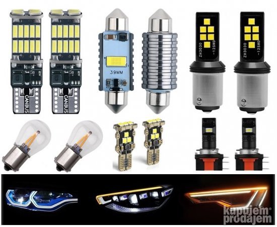 Krovni led monitor android usb sd 15 inca univerzalni